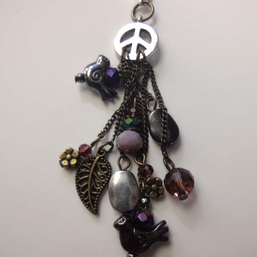 Handmade Boho Planner, Purse, Bag Jewelry Charm